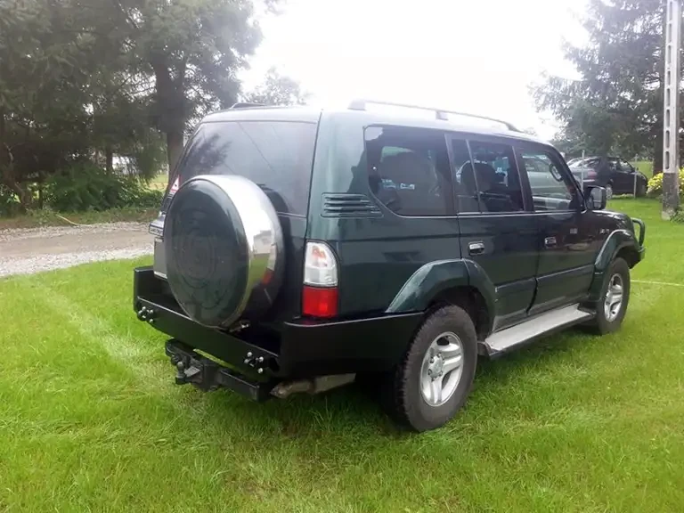 Buy Rear bumper for Toyota Prado 95 96-02 with expansions of arches F4X4 ZCM