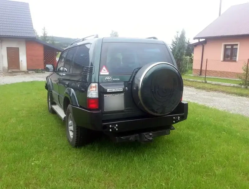 Buy Rear bumper for Toyota Prado 95 96-02 with expansions of arches F4X4 ZCM