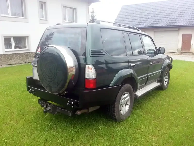 Buy Rear bumper for Toyota Prado 95 96-02 with expansions of arches F4X4 ZCM