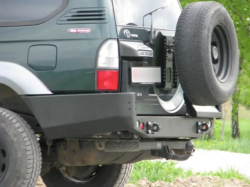 Купить Задний бампер для Toyota Prado 95 96-02 с расширителями арок F4X4 ZCR