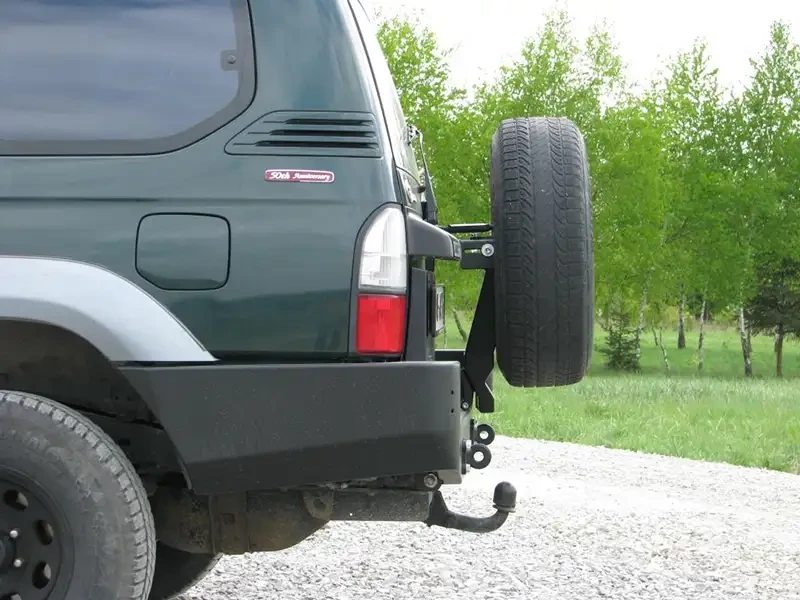 Купить Задний бампер для Toyota Prado 95 96-02 с расширителями арок F4X4 ZCR