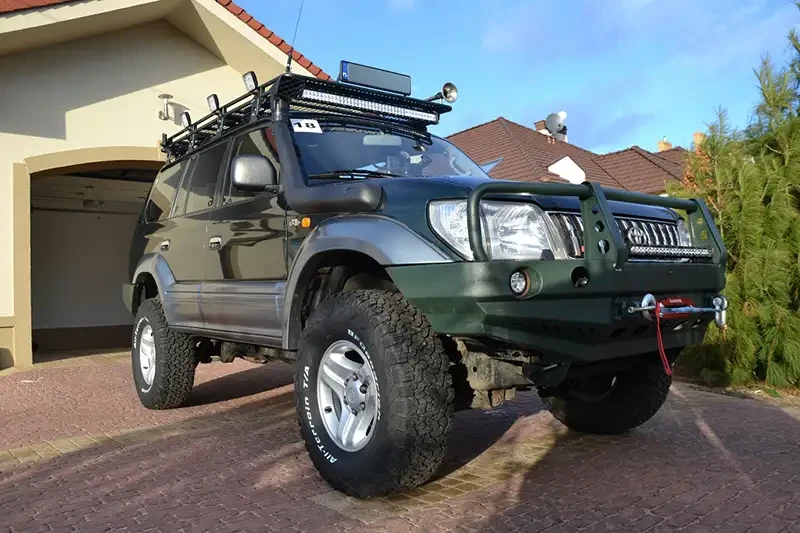 Buy Front bumper with Toyota Prado 90 /95 96-99 with expansers F4X4 ZCIB