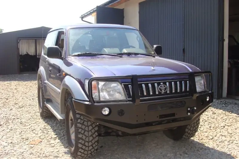 Buy Front bumper with Toyota Prado 90 /95 96-99 with expansers F4X4 ZCGB