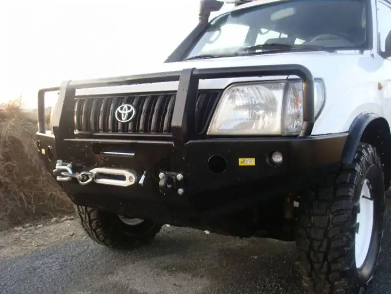 Buy Front bumper with Toyota Prado 90 /95 96-99 without expanders F4X4 ZCHB
