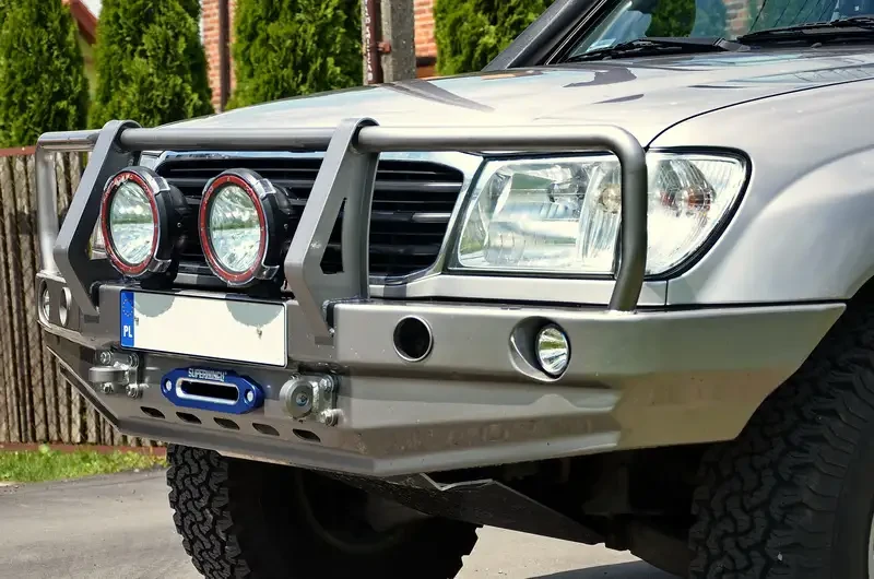 Buy Front bumper with Toyota Land Cruiser 100 98-04 F4X4
