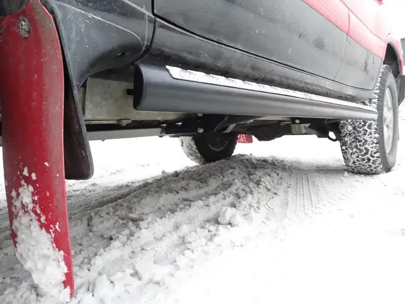 Купить Защитные пороги для Toyota Land Cruiser 100 дизель 98-07 F4X4