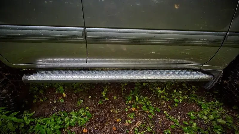 Buy Protective Thresholds for Toyota Land Cruiser 100 gasoline 98-07 F4X4