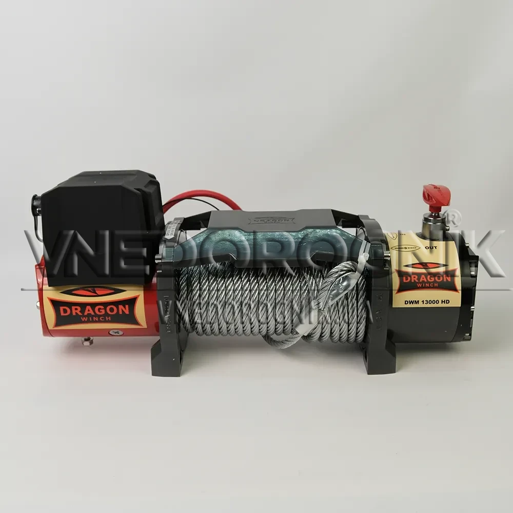 Купити Лебідка автомобільна електрична Dragon Winch DWM 13000 HD 12 В трос 30 м