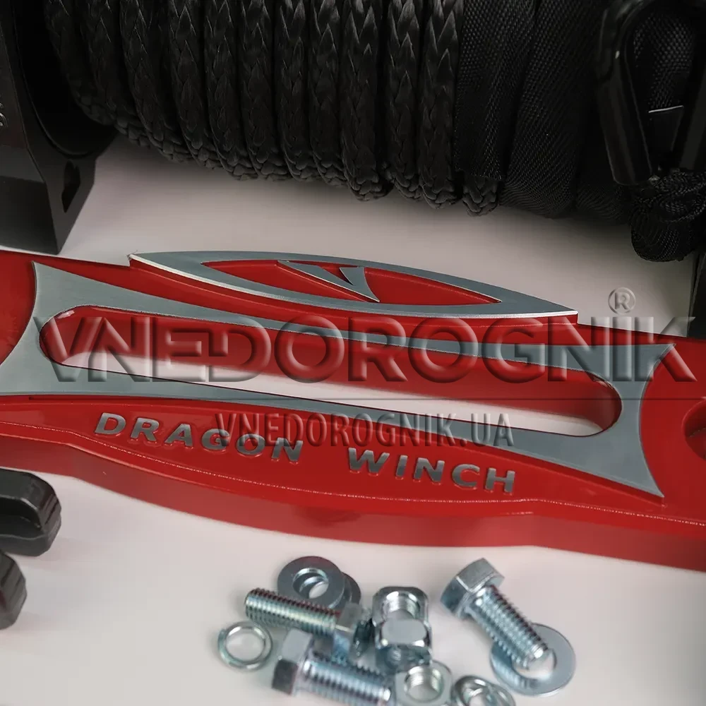 Купити Лебідка автомобільна електрична Dragon Winch DWM 12000 HD S 24 В трос 30 м