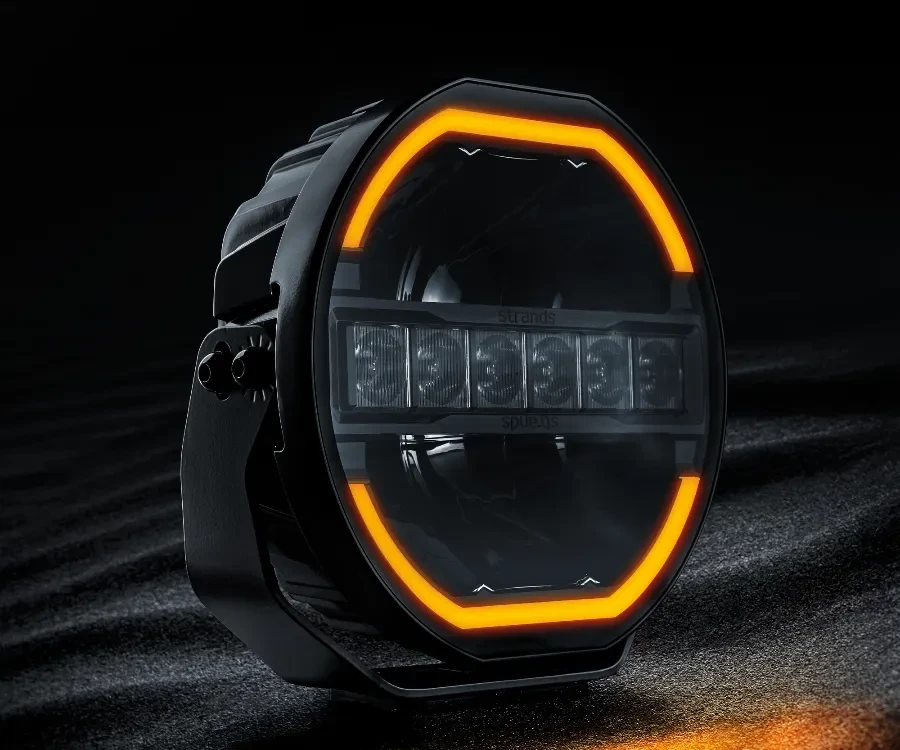 Buy Additional Farry Farry Strands Siberia Skylord Black 9 "with ⬜️🟧 overall lights