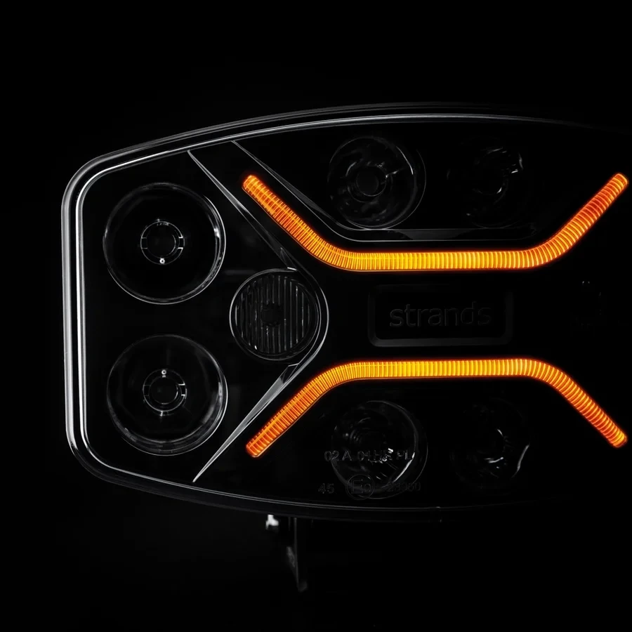 Buy Strands Dark Knight Insane LED lantern with ⬜️🟧 with overall light