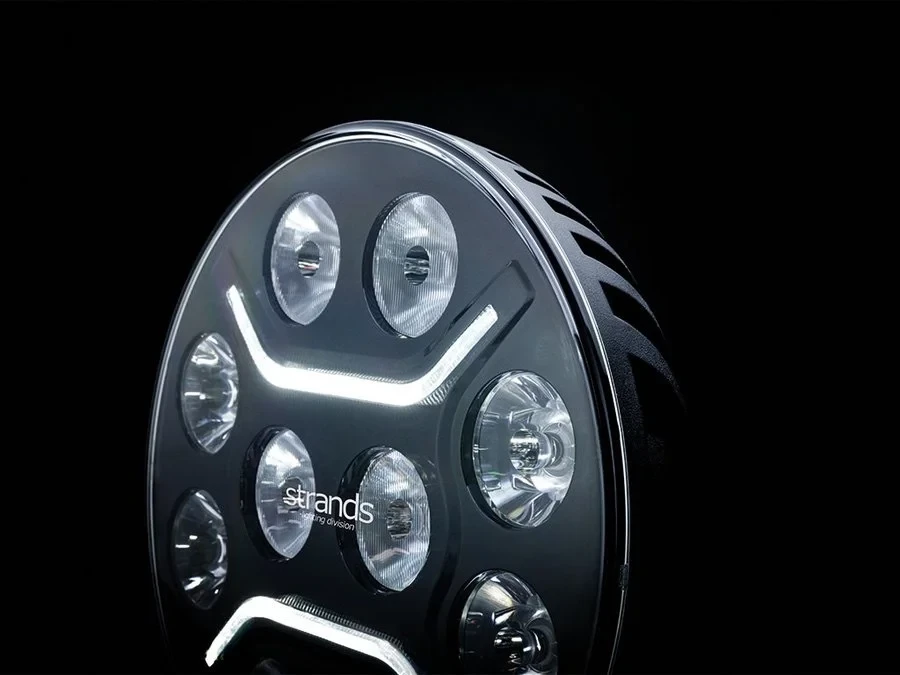 Buy Strands Dark Knight Intense 9 "with ⬜️🟧 with overall light