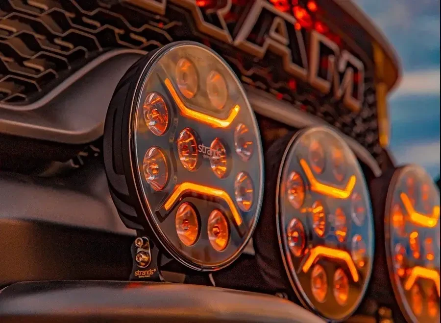 Buy Strands Dark Knight Intense 9 "with ⬜️🟧 with overall light