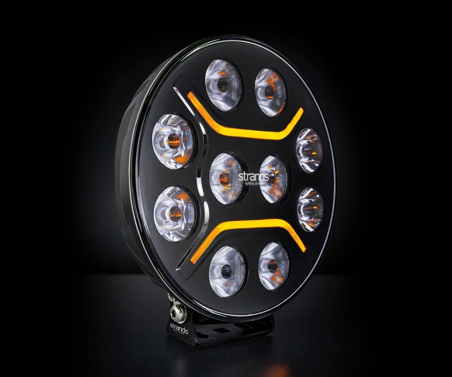 Buy Strands Dark Knight Intense 9 "with ⬜️🟧 with overall light