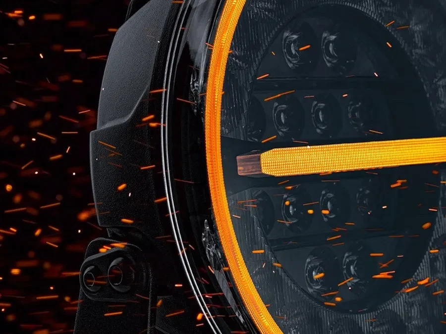 Buy Optional Farry Farry Strands Firefly Pro 9 "Black with ⬜️🟧 Overall Lights