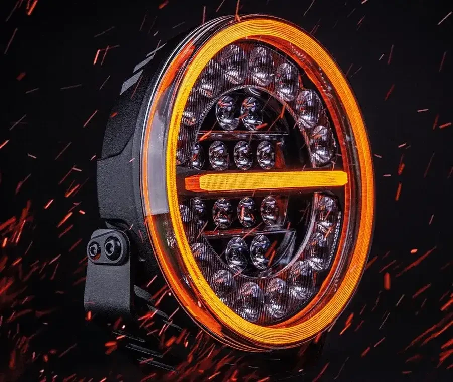 Buy Optional Farry Farry Strands Firefly Pro 9 "Black with ⬜️🟧 Overall Lights