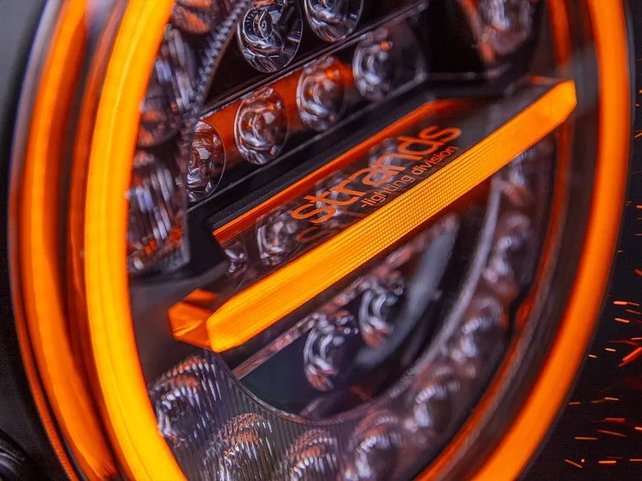 Buy Optional Farry Farry Strands Firefly Pro 9 "Black with ⬜️🟧 Overall Lights