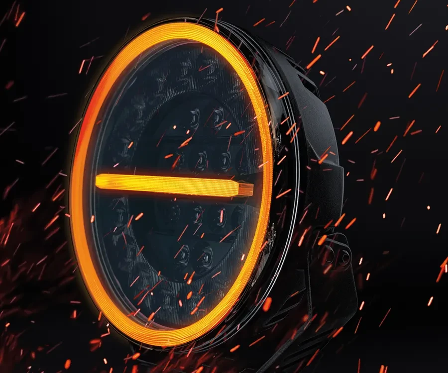 Buy Optional Farry Farry Strands Firefly Pro 9 "Black with ⬜️🟧 Overall Lights