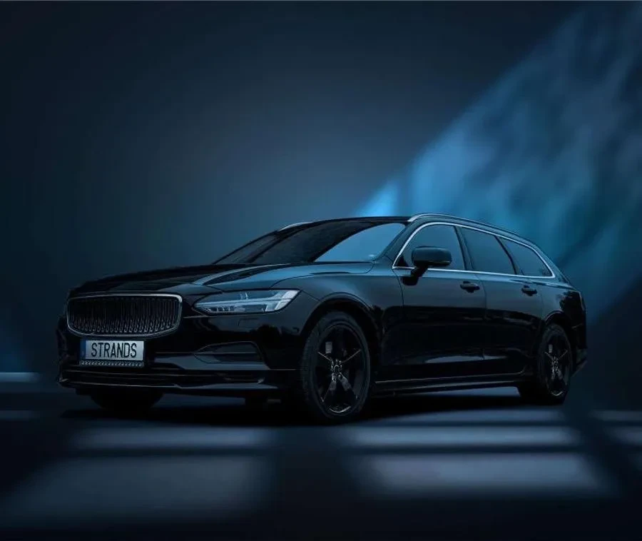 Buy License plate frame with built-in Strands Siberia Nuuk E-Line Duo