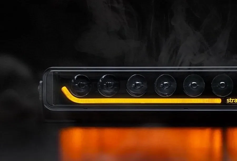 Buy Ready -set to install Strands Dark Knight Identity 20 "LED BAR ⬜️🟧 In Bumper