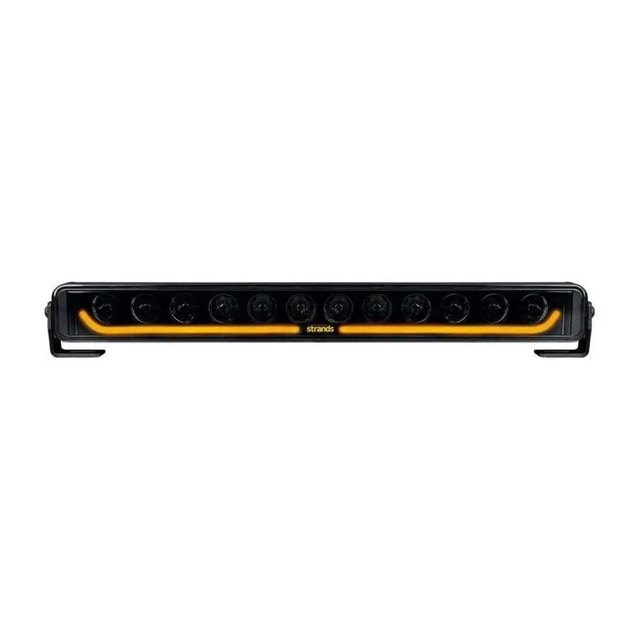 Buy Ready -set to install Strands Dark Knight Identity 20 "LED BAR ⬜️🟧 In Bumper