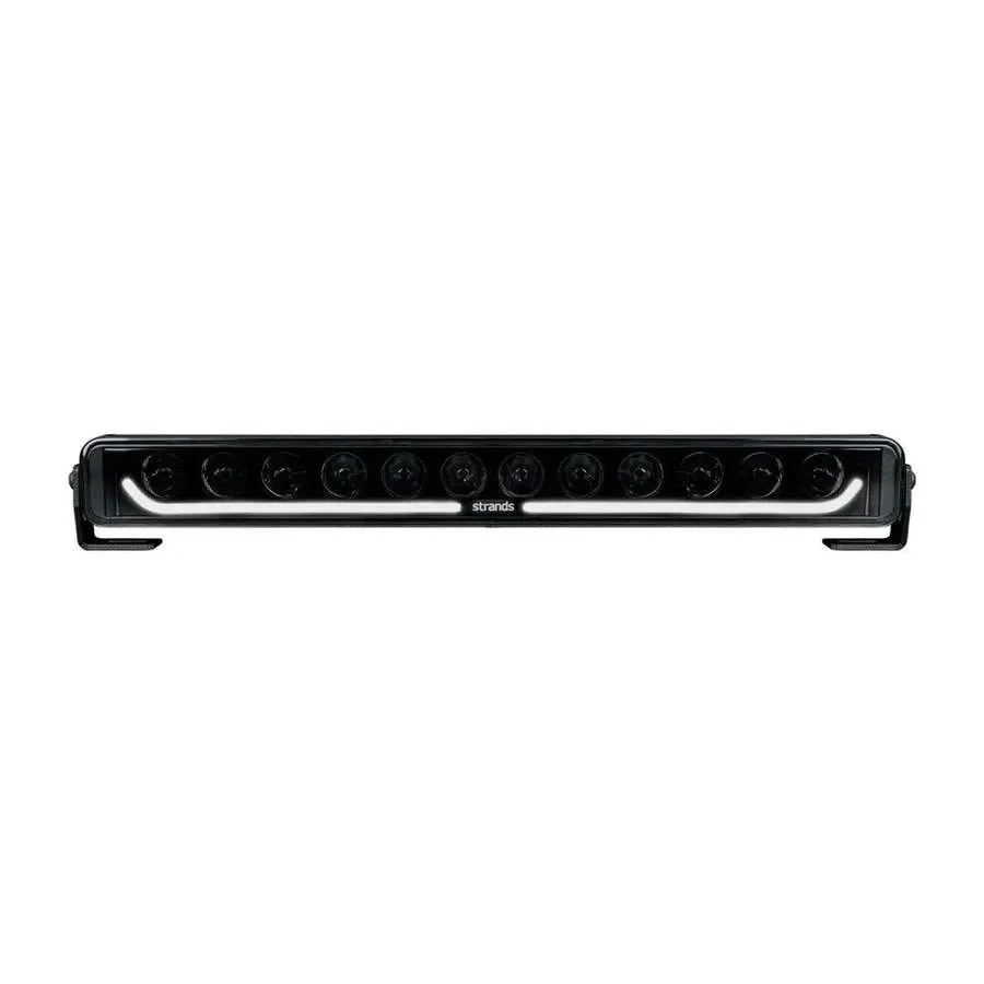 Buy Ready -set to install Strands Dark Knight Identity 20 "LED BAR ⬜️🟧 In Bumper