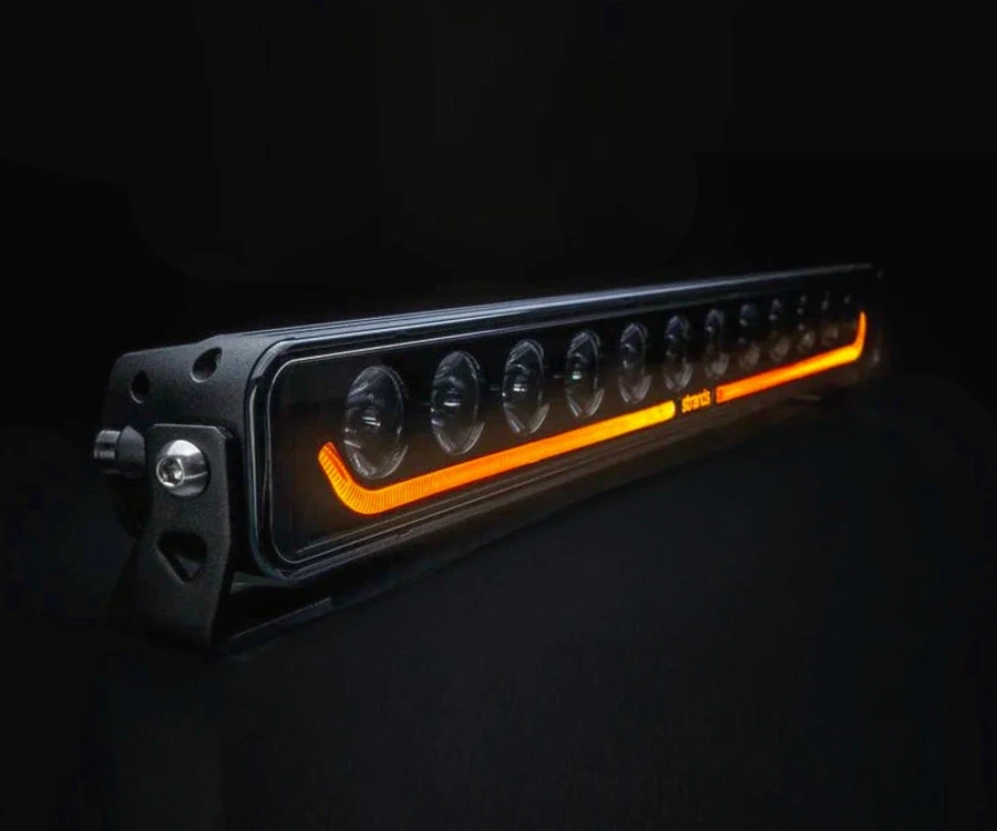 Buy Ready -set to install Strands Dark Knight Identity 20 "LED BAR ⬜️🟧 In Bumper