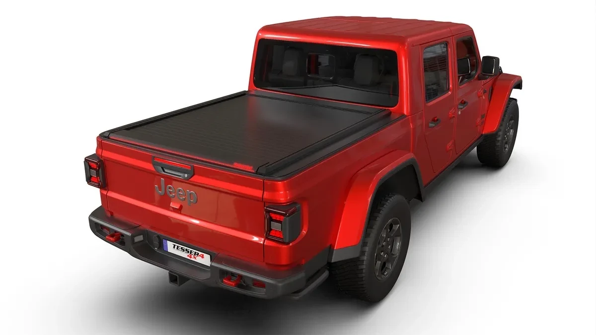 Buy Roll for Jeep Gladiator 2020+ Tessera Roll+ (Basic+ S-Kit) Matte black