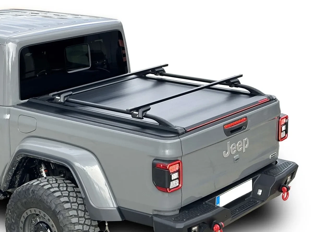 Купить Ролет для Jeep Gladiator 2020+ Tessera Roll+ (Basic + E-KIT) матовый черный