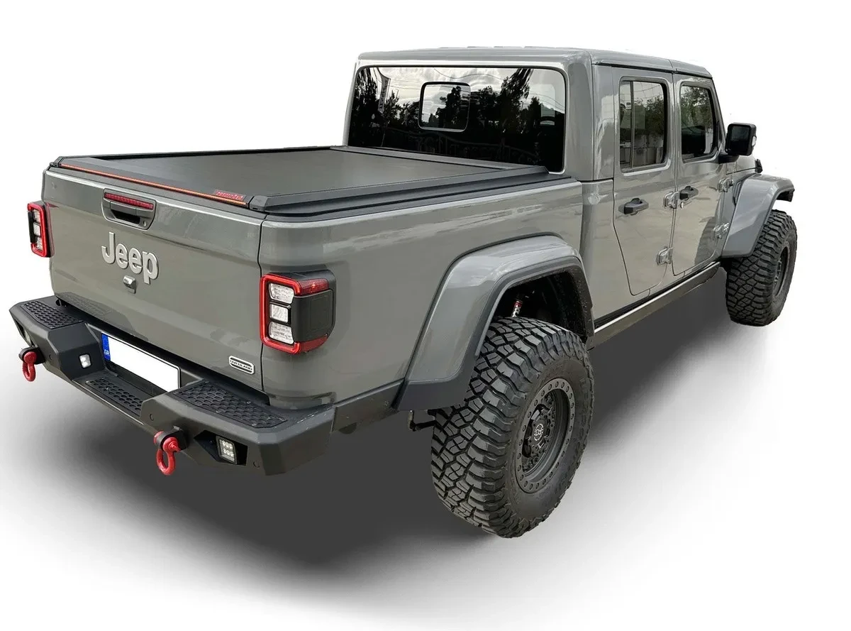 Купить Ролет для Jeep Gladiator 2020+ Tessera Roll+ (Basic + E-KIT) матовый черный