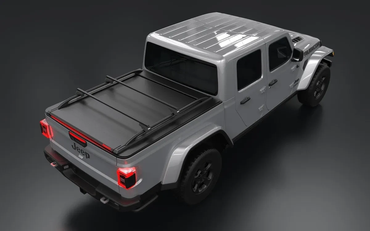 Купить Ролет для Jeep Gladiator 2020+ Tessera Roll+ (Basic + E-KIT) матовый черный