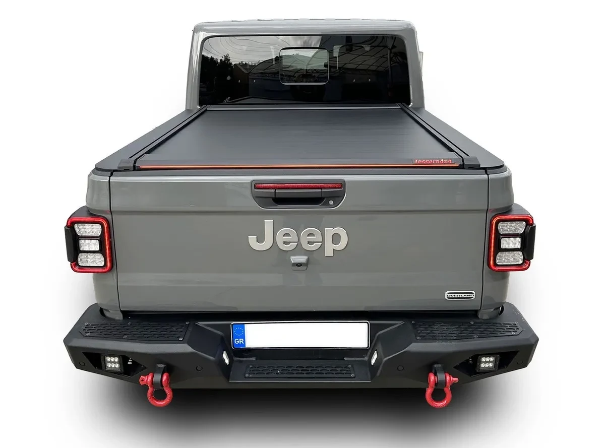 Купить Ролет для Jeep Gladiator 2020+ Tessera Roll+ (Basic + E-KIT) матовый черный