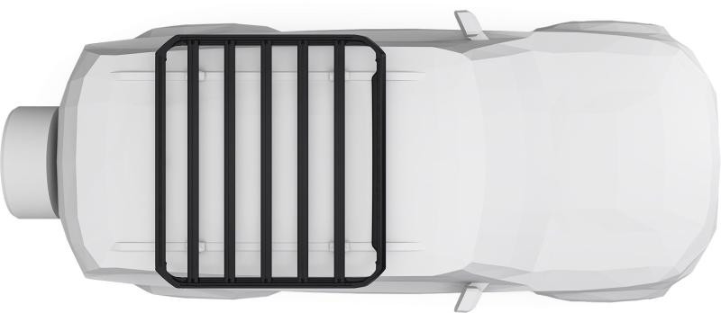 Купити Грузовая платформа Thule Caprock XL для Volkswagen Transporter (T5; T6) 2003→ (TH 611004-7107-7009)