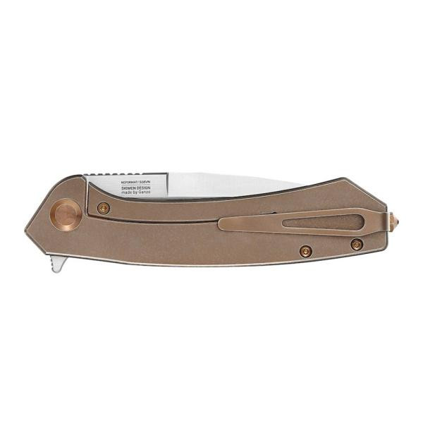 Buy Than a folding Adimanti by Ganzo (Skimen Design) titanium brown
