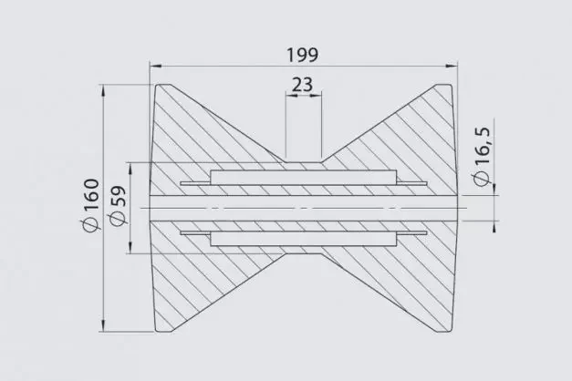 Buy AL-KO RP-87 CONTAIN 160x199/16.5 mm