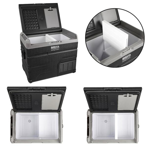 Buy Refrigerator Automobile Brevia 56L double -chamber 22670