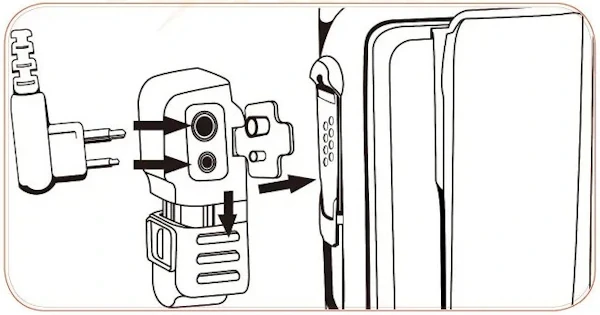 Buy 2-Pin AP-12-M1 adapter for Calta Ph6*