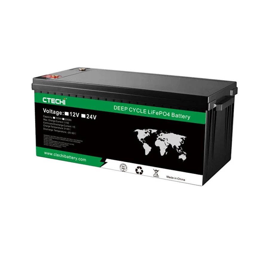 Купити Акумулятор CTECHI LiFePO4 12V 200Ah CT12.8V200AH