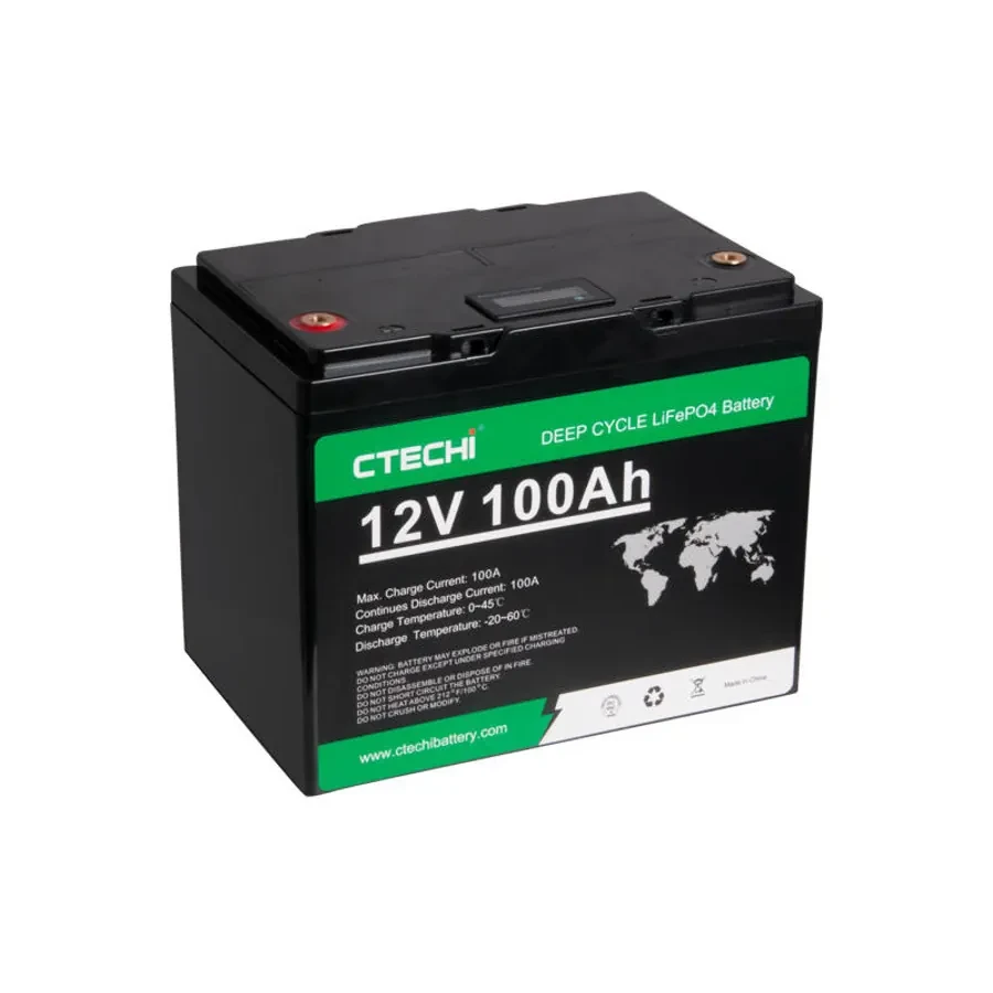 Купить Аккумулятор CTECHI LiFePO4 12V 100Ah CT12.8V100AH