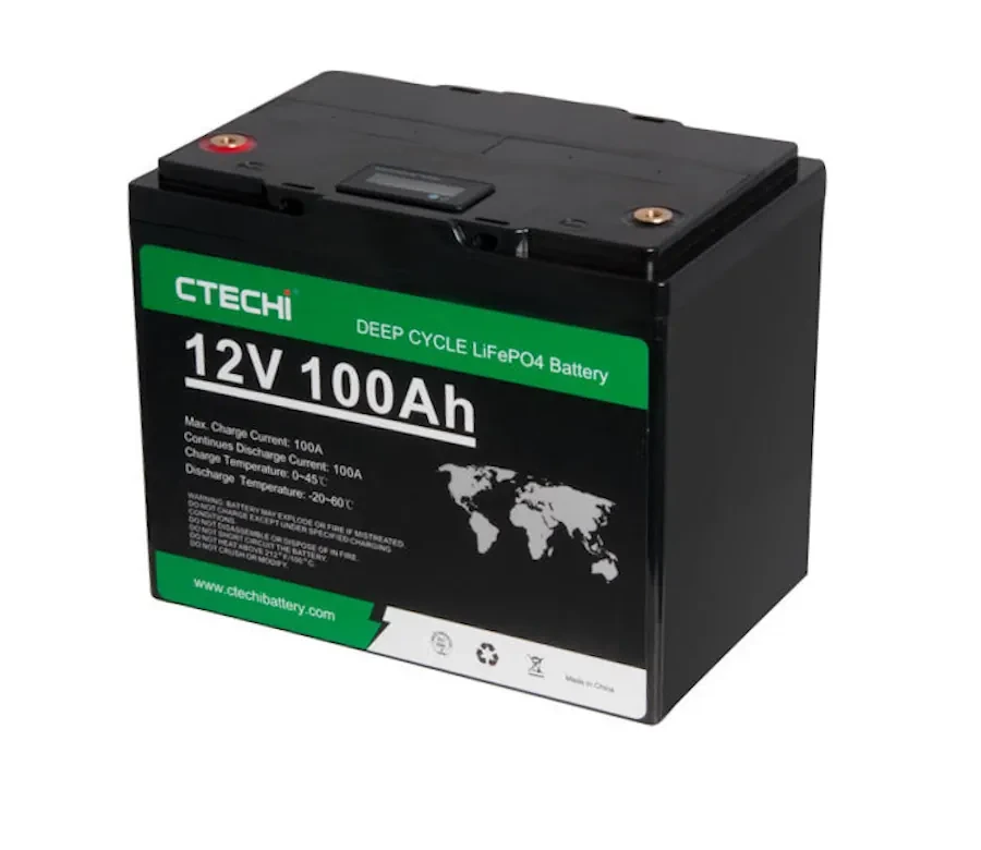 Купить Аккумулятор CTECHI LiFePO4 12V 100Ah CT12.8V100AH