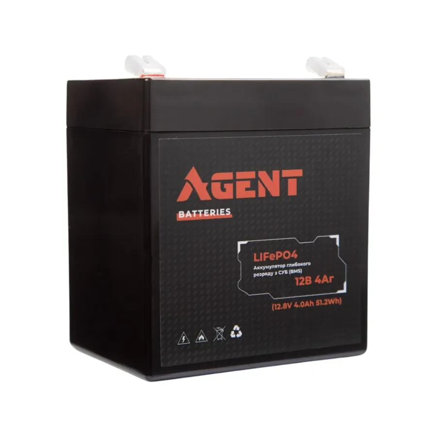 Buy Lifepo4 Agent 12V 4h 89x100x70MMMMM12-40E2