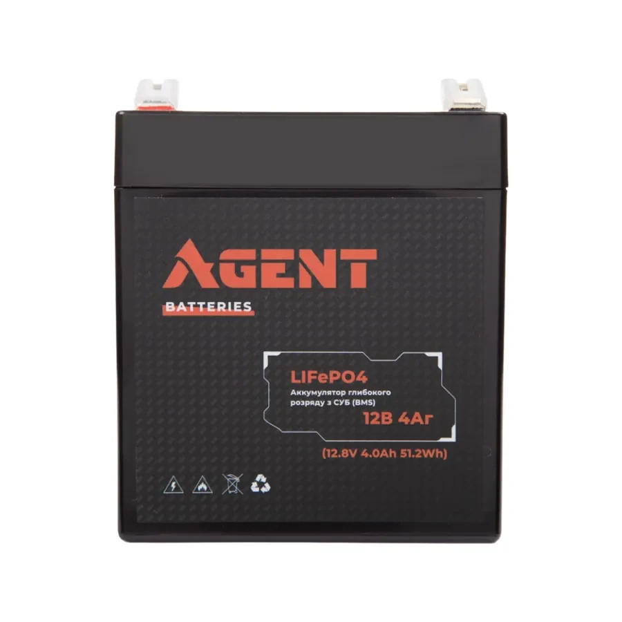 Buy Lifepo4 Agent 12V 4h 89x100x70MMMMM12-40E2