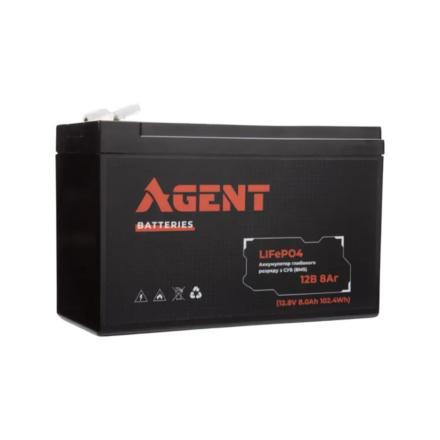 Buy Lifepo4 Agent 12V 8h 151*66*94MM IFM12-80E2