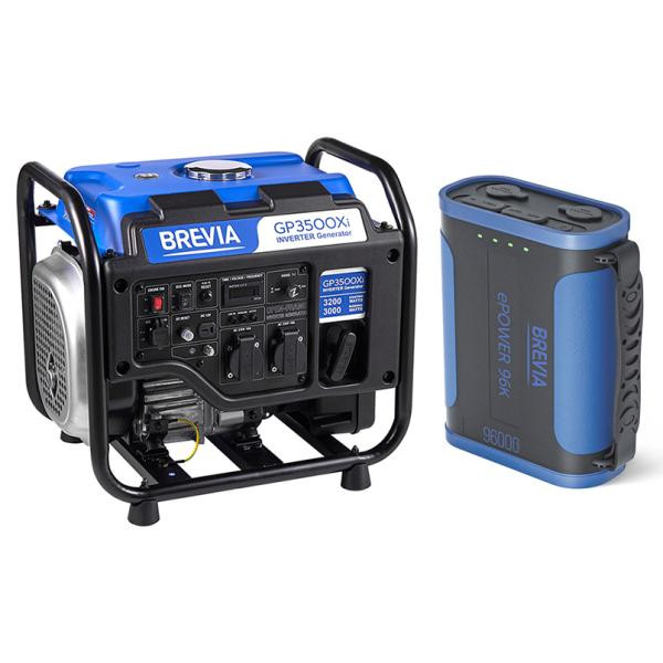 Buy Set Generator Brevia Inverter 3,2KW (Nom 3.0kW) + Power Bank) Brevia Epower 96h