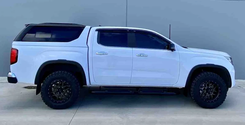 Купити Кунг на VW Amarok 2023+ з вікнами - Maxliner блакитний 4R4R