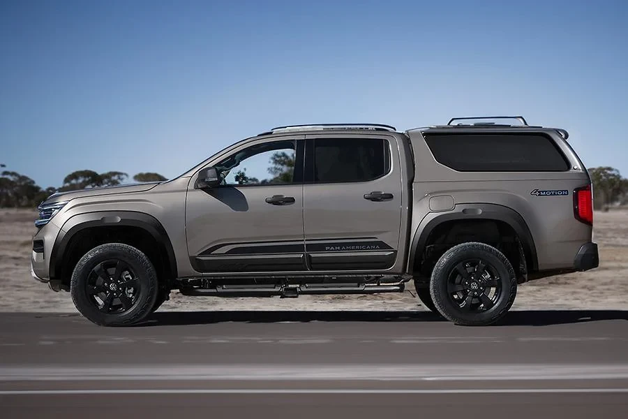 Купити Кунг на VW Amarok 2023+ з вікнами - Maxliner сірий 8I8I