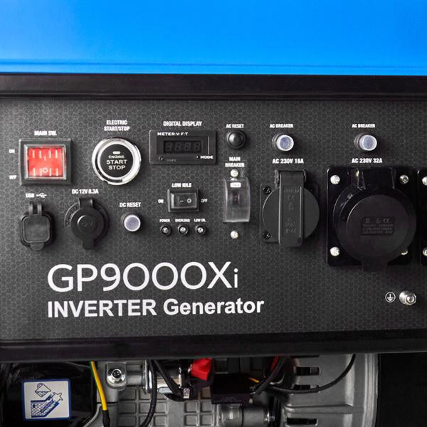 Buy Brevia generator Inverter gasoline 9.0kW (Nom 8.5kW) with electrical starter