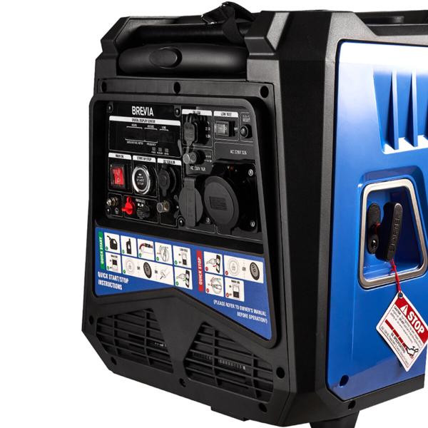 Buy Brevia generator Inverter gasoline 5,5kW (Nom 5.0kW) with electrical starter
