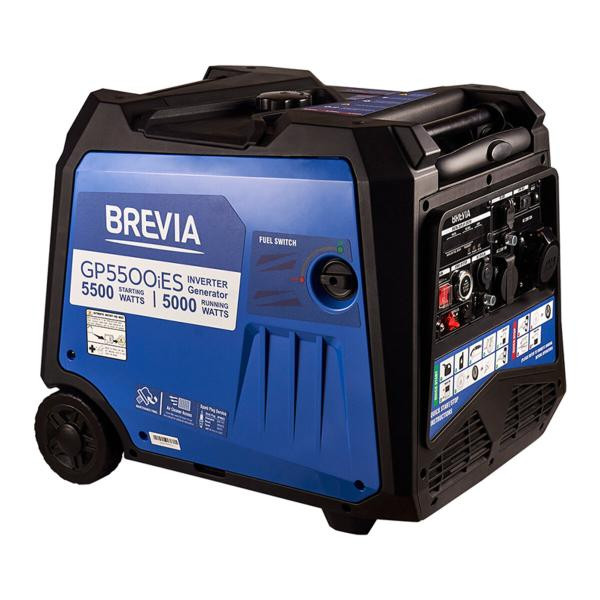 Buy Brevia generator Inverter gasoline 5,5kW (Nom 5.0kW) with electrical starter