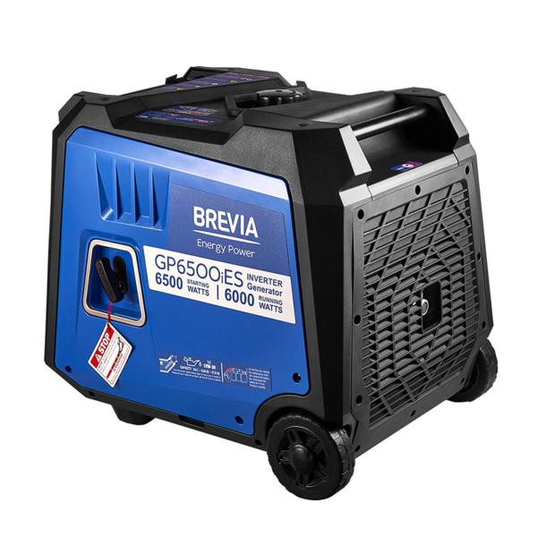 Buy Brevia generator Inverter gasoline 6.5kW (Nom 6.0kW) with electrical starter